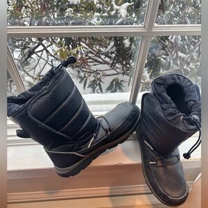 Lands' End Kids Cobalt Snow Boots